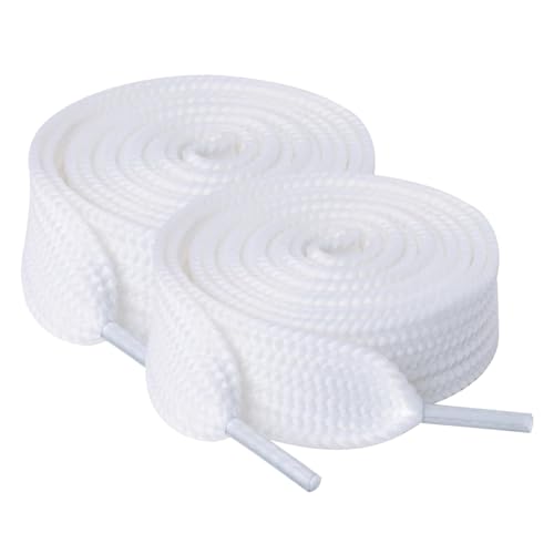 Reccisokz 1 Paar Weiße Schnürschuhe Turnschuhe,20mm Turnschuhe Ersatzschnürsenkel,Laufschuhe,Erwachsene & Kinder Reccisokz 1 Paar Weiße Schnürschuhe Turnschuhe,20mm Turnschuhe Ersatzschnürsenkel,Laufschuhe,Erwachsene & Kinder von Reccisokz