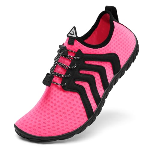 Rechtmien Herren Damen Wasserschuhe Aquaschuhe Schwimmen Strandschuhe, Hd5401-rose, 6.5 Women/5.5 Men Rechtmien Herren Damen Wasserschuhe Aquaschuhe Schwimmen Strandschuhe, Hd5401-rose, 6.5 Women/5.5 Men von Rechtmien