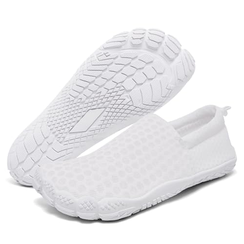 Rechtmien Wasserschuhe für Herren und Damen, schnell trocknend, Wz5501-white, 10.5 Women/9.5 Men Rechtmien Wasserschuhe für Herren und Damen, schnell trocknend, Wz5501-white, 10.5 Women/9.5 Men von Rechtmien