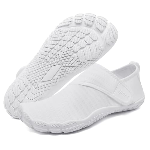 Rechtmien Wasserschuhe für Herren und Damen, schnell trocknend, Wz5502-white, 11 Women/10 Men Rechtmien Wasserschuhe für Herren und Damen, schnell trocknend, Wz5502-white, 11 Women/10 Men von Rechtmien