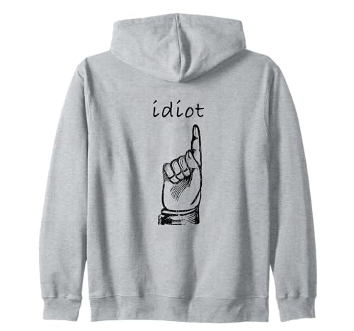 Wie Man Idiot buchstabiert Kapuzenjacke von Rechtschreib-Idiot