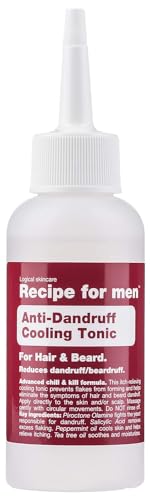 Recipe for Men Anti-Schuppen Kühlendes Tonikum, 100 ml von Recipe for Men