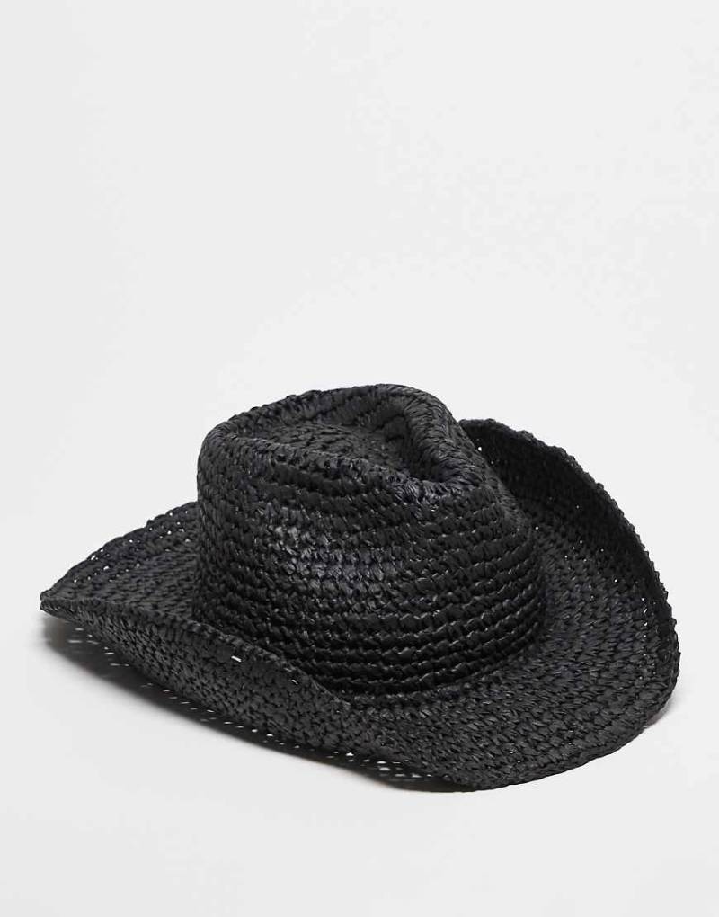 Reclaimed Vintage - Unisex-Cowboyhut in Schwarz von Reclaimed Vintage
