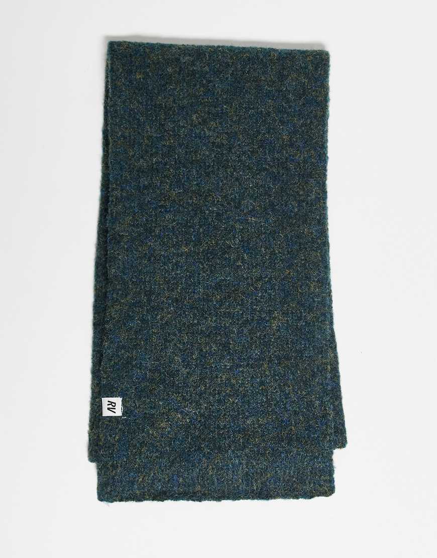 Reclaimed Vintage - Unisex-Schal in Petrol mit Marken-Aufnäher-Grün von Reclaimed Vintage