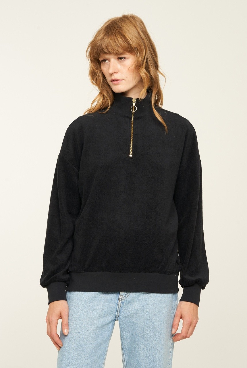 HOSTA | Recolution | veganes Sweatshirt | black L von Recolution