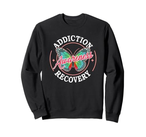 Vintage Nüchterne Mama Sucht Erholung Bewusstsein NA Mädchen Sweatshirt Vintage Nüchterne Mama Sucht Erholung Bewusstsein NA Mädchen Sweatshirt von Recover Out Loud AA Drug Free Achievement Sobriety