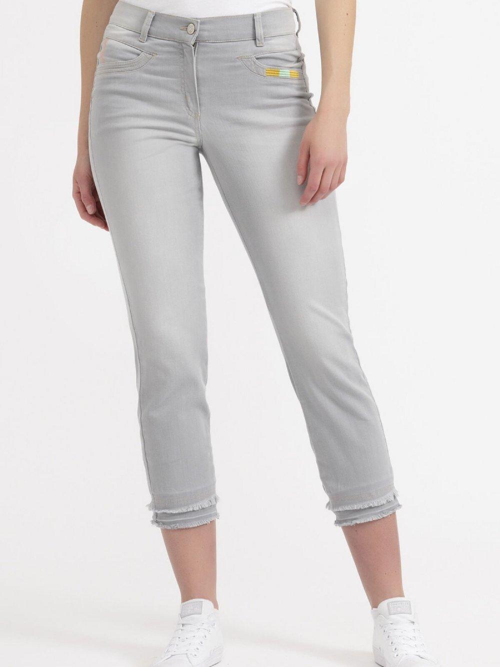 RECOVER pants Jeans Damen Baumwolle, silber von Recover Pants