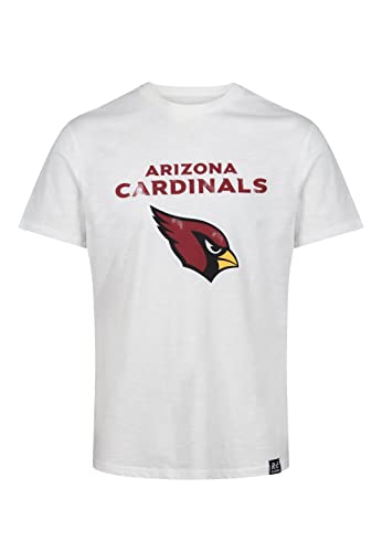 Recovered Arizona Cardinals White NFL Est Ecru T-Shirt - L von Recovered