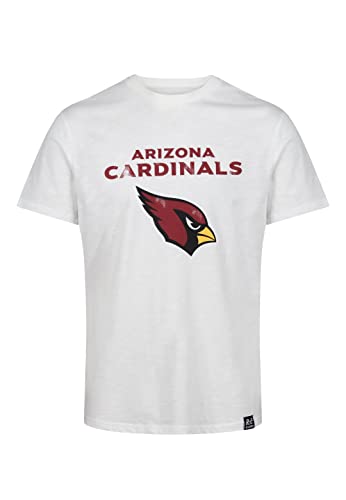 Recovered Arizona Cardinals White NFL Est Ecru T-Shirt - XL von Recovered