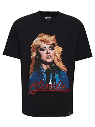 Recovered Blondie Graphic Relaxed Black T-Shirt by XL von Recovered