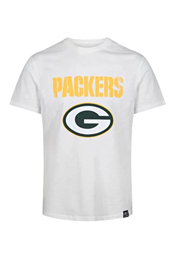 Recovered Green Bay Packers White NFL Est Ecru T-Shirt - XXL von Recovered