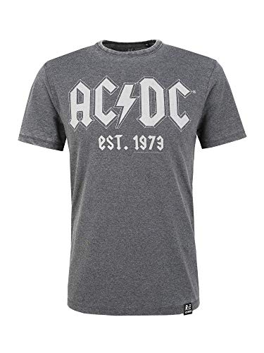 Recovered Herren AC/DC T-Shirt, Mehrfarbig, M von Recovered