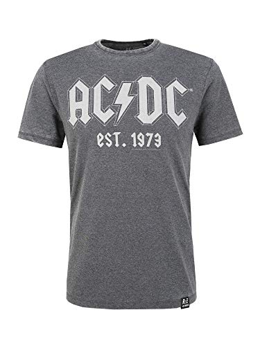 Recovered Herren AC/DC T-Shirt, Mehrfarbig, XXL von Recovered