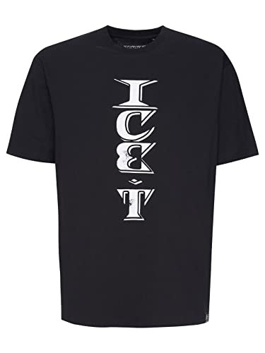 Recovered Ice T What Ya Wanna Do Relaxed Black T-Shirt by L von Recovered