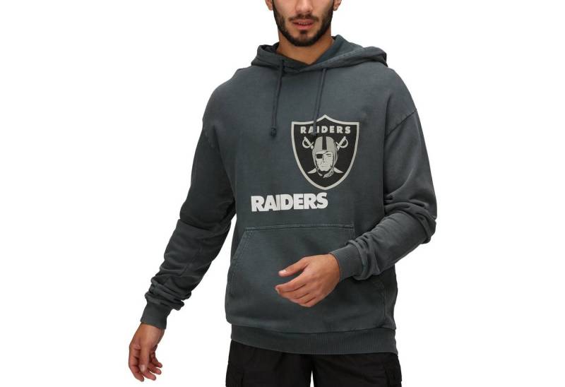 Recovered Kapuzenpullover Re:covered CHROME Las Vegas Raiders washed von Recovered