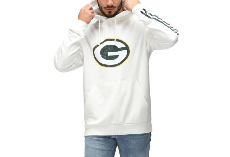 Recovered Kapuzenpullover Re:covered NFL Green Bay Packers ecru von Recovered