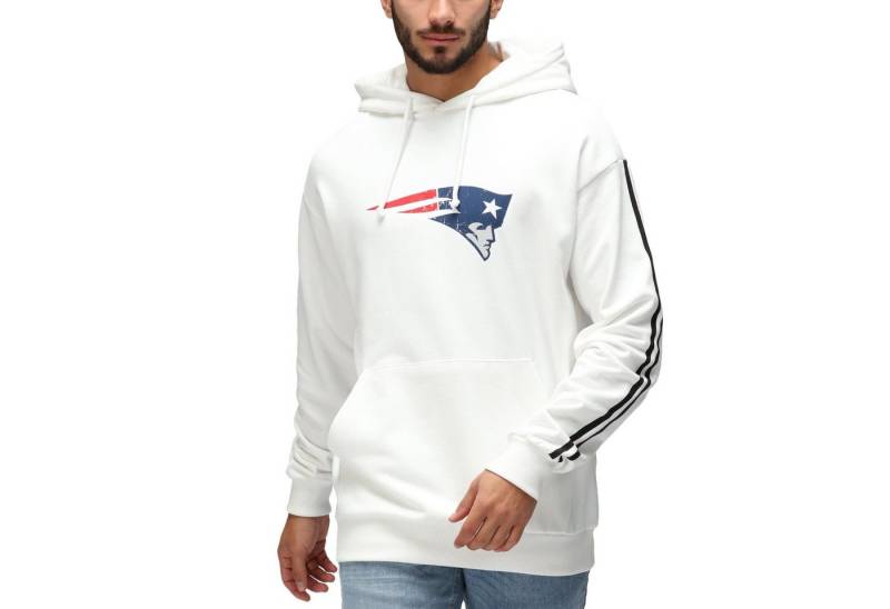 Recovered Kapuzenpullover Re:covered NFL New England Patriots ecru von Recovered