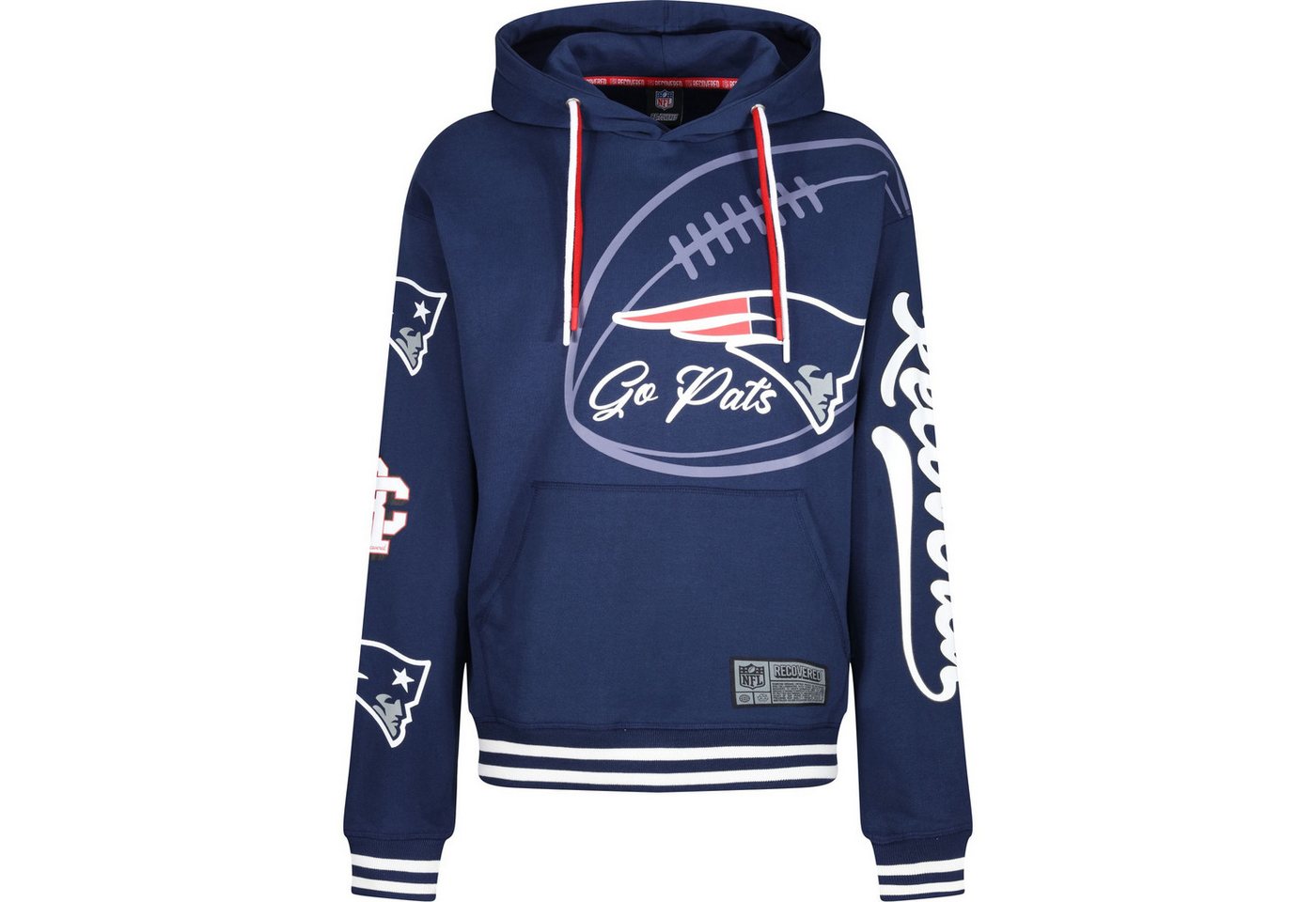 Recovered Kapuzenpullover Re:covered Oversize PATCHES NFL Teams Recovered Kapuzenpullover Re:covered Oversize PATCHES NFL Teams von Recovered