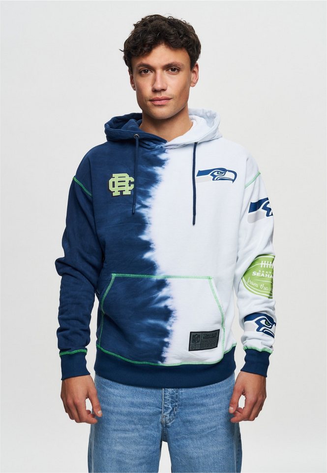 Recovered Kapuzensweatshirt NFL Seahawks Ink Dye Effect On für alle Seattle Seahawks-Fans von Recovered