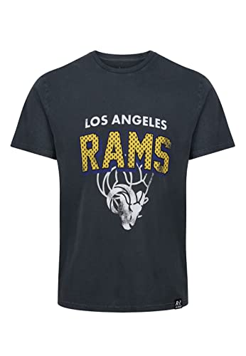 Recovered Los Angeles Rams Black NFL Galore Washed T-Shirt - L von Recovered