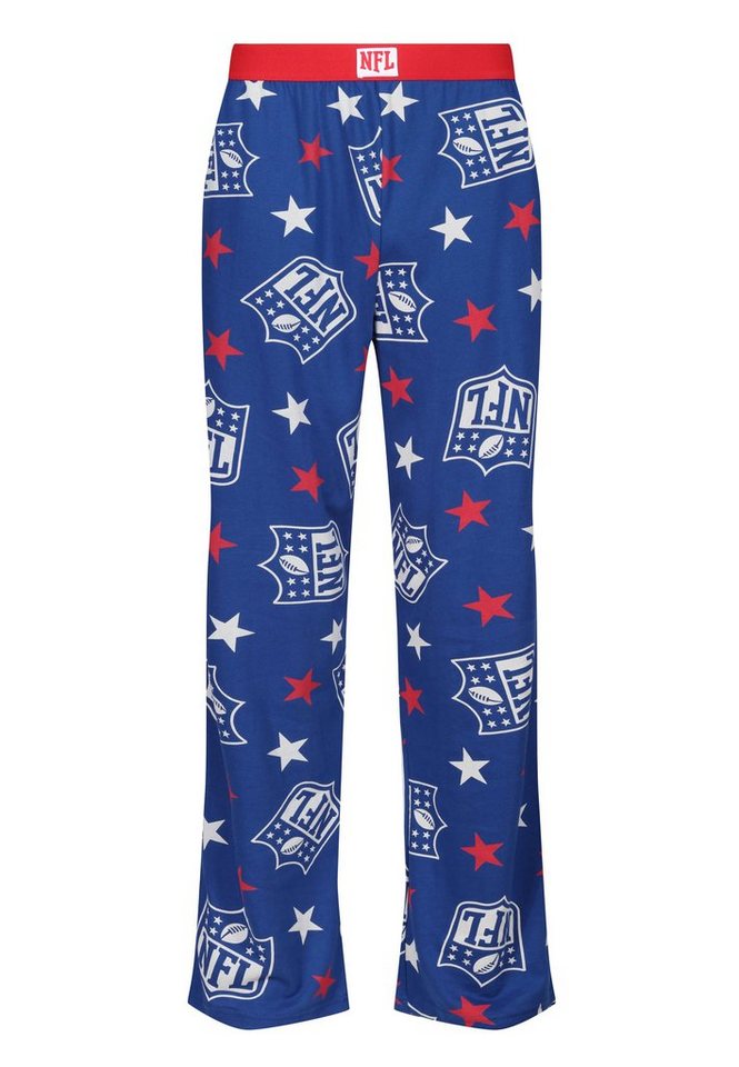 Recovered Loungepants Loungepants NFL Shield and Stars Navy von Recovered