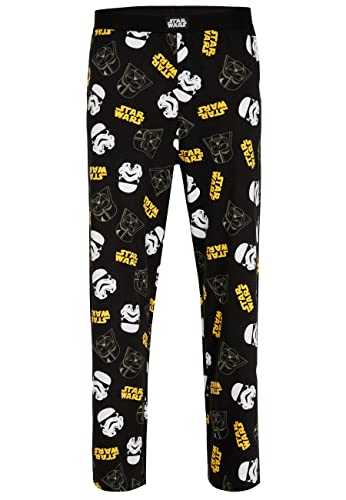 Recovered - Loungepants - Starwars Darth Vader & Storm Trooper All Over Print - Black XXL von Recovered