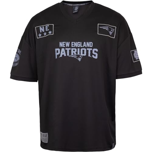 Recovered NFL Team Salute Black Military Oversized Mesh Limited Jersey Trikot (DE/NL/SE/PL, Alphanumerisch, XL, Regular, Regular, New England Patriots) von Recovered