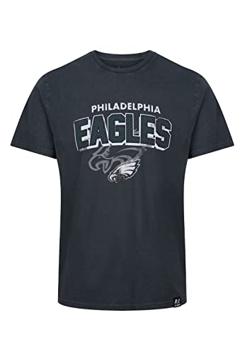 Recovered Philadelphia Eagles Black NFL Galore Washed T-Shirt - 3XL von Recovered