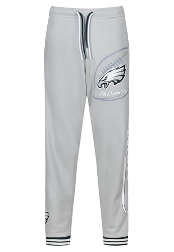 Recovered Sweatpants - NFL - Philadelphia Eagles 'Fly Eagles Fly' Grey XL von Recovered