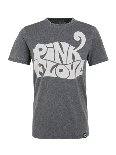 Recovered T-Shirt Pink Floyd Animals 1972 Logo - S - Grau von Recovered
