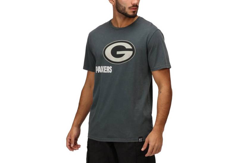 Recovered Print-Shirt Re:Covered CHROME Green Bay Packers washed von Recovered