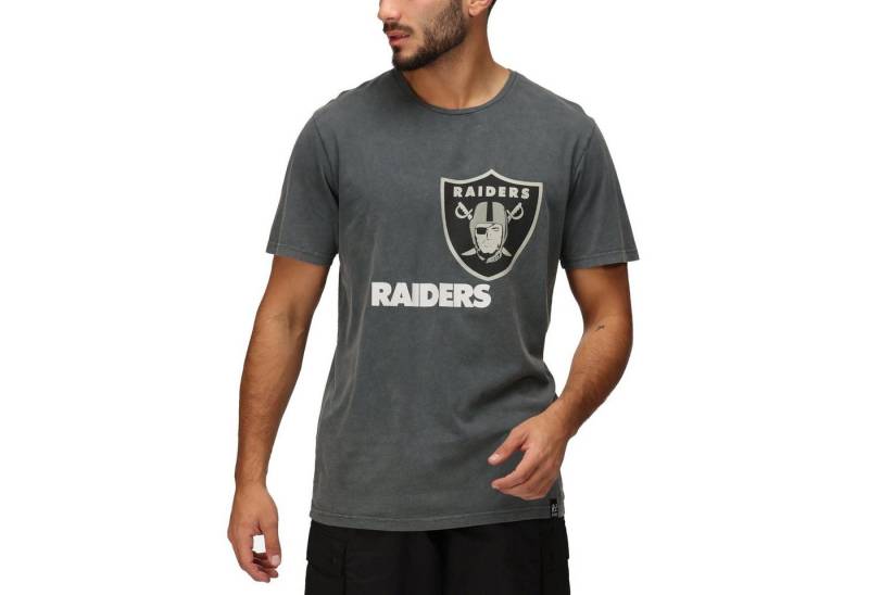 Recovered Print-Shirt Re:Covered CHROME Las Vegas Raiders washed von Recovered