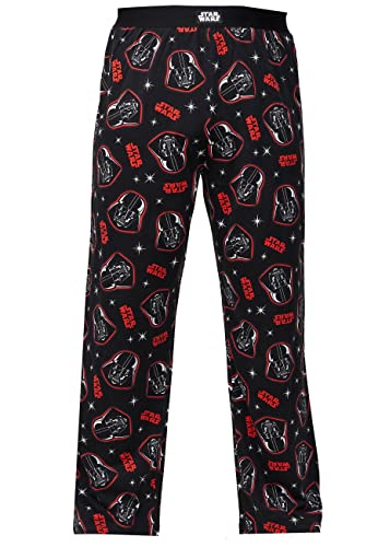 Recovered STAR WARS Pyjamas - Darth Vader Lounge Pants - Erwachsene, L - 100% Baumwolle Lounge Wear, Nachtwäsche, PJs, PJ Bottoms - Offiziell lizenziert von Recovered