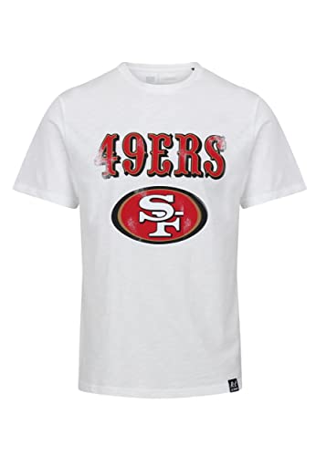 Recovered San Francisco 49ers White NFL Est Ecru T-Shirt - 3XL von Recovered