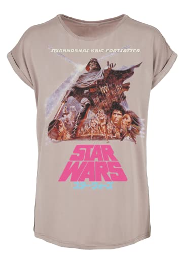 Recovered Star Wars Darth Vader Pale Pink Womens Boyfriend T-Shirt by XXL von Recovered