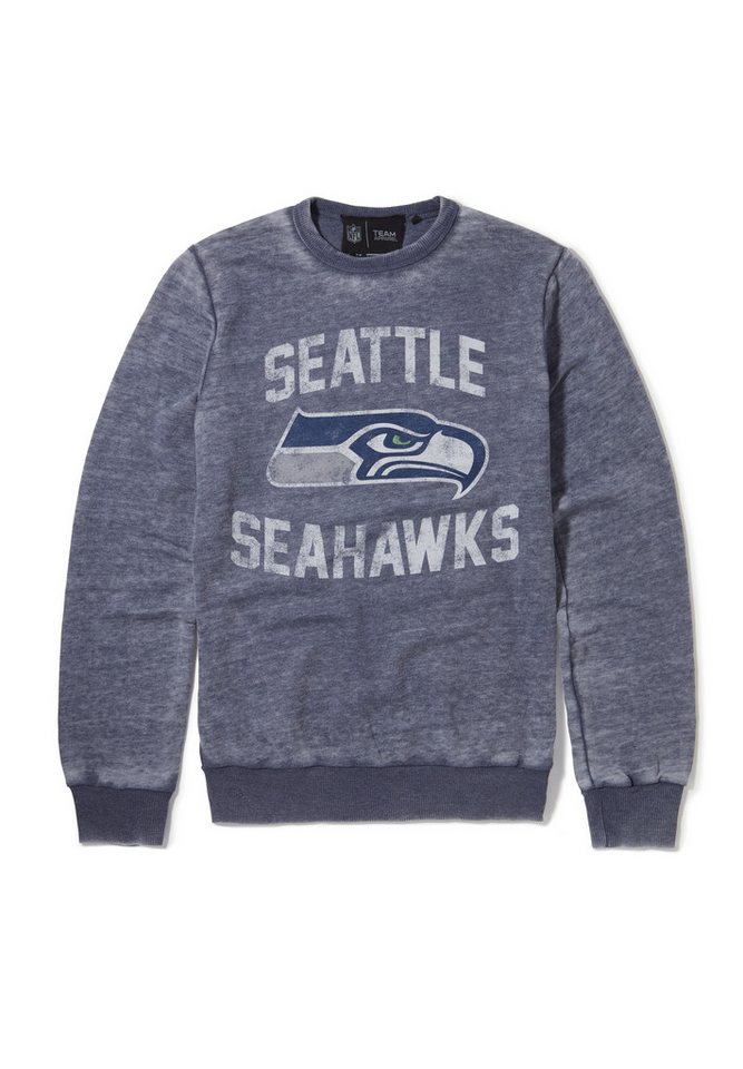 Recovered Strickpullover NFL Seattle Seahawks Classic Print im zeitlosen Design von Recovered