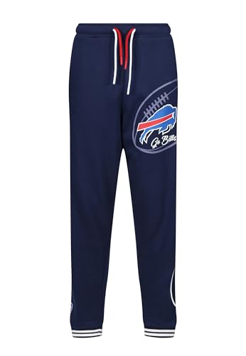 Recovered Sweatpants - NFL - Buffalo Bills 'Go Bills' Navy M von Recovered