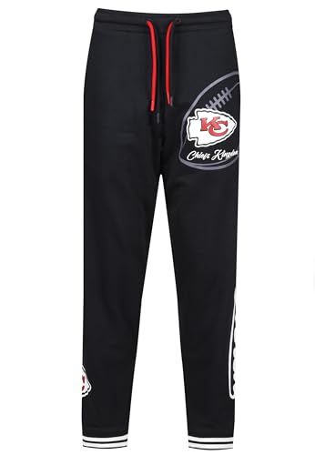 Recovered Sweatpants - NFL - Kansas City Chiefs 'Chiefs Kingdom ' Black L von Recovered