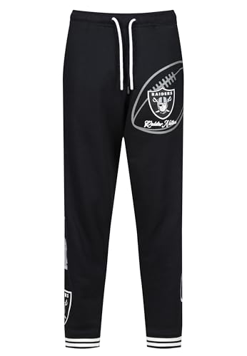 Recovered Sweatpants - NFL - Las Vegas Raiders 'Raider Nation' Black XXL von Recovered