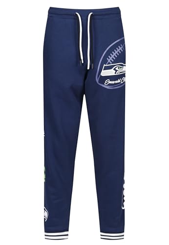 Recovered Sweatpants - NFL - Seattle Seahawks 'Emerald City' Navy S von Recovered