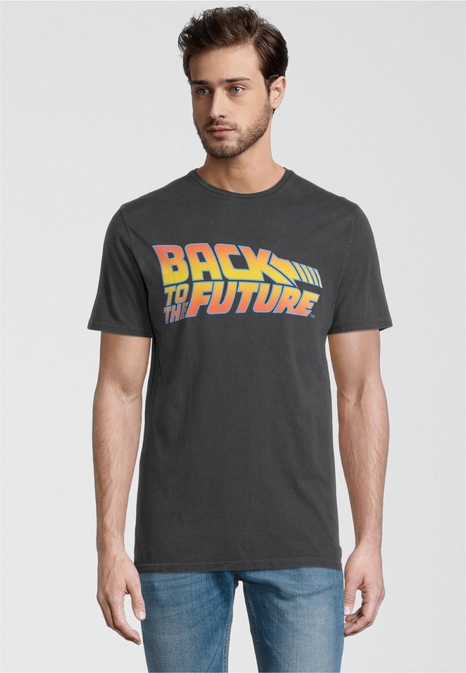 Recovered T-Shirt Back to the Future Classic im lockeren Schnitt von Recovered
