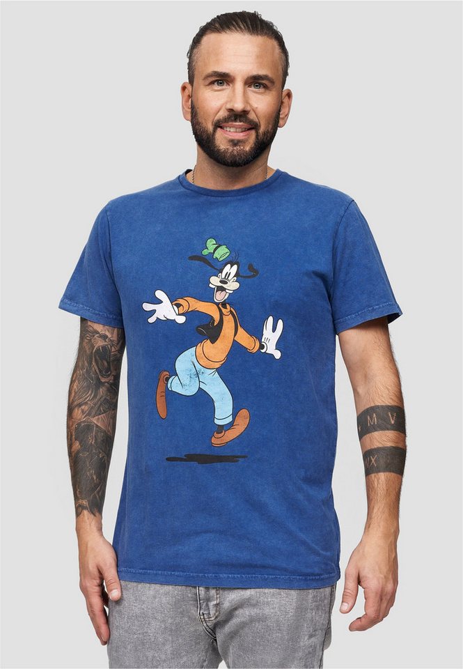 Recovered T-Shirt Disney Excited Goofy im lockeren Schnitt von Recovered