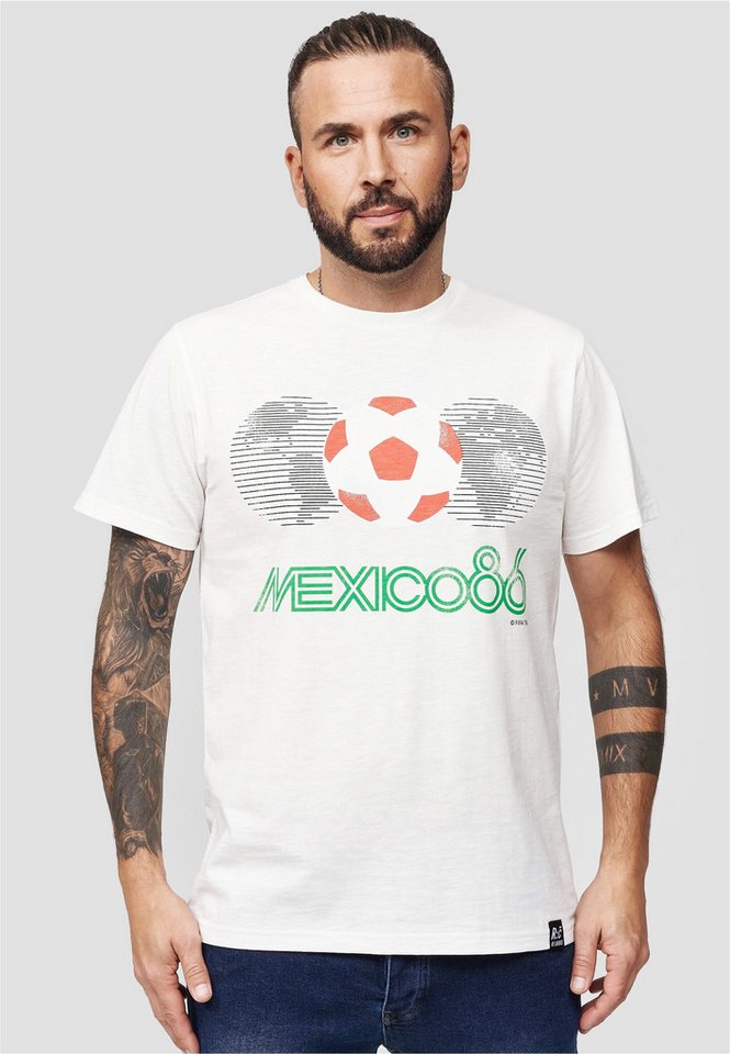 Recovered T-Shirt FIFA World Cup 1986 im zeitlosen Design von Recovered