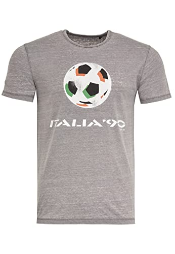 Recovered T-Shirt FIFA World Cup 1990 - M - Grau von Recovered