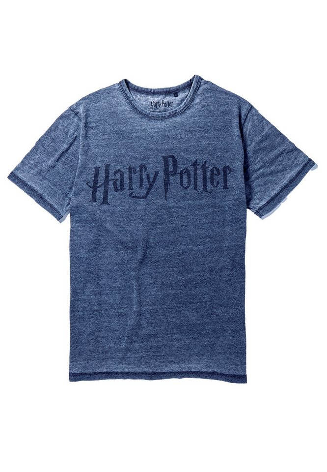 Recovered T-Shirt Harry Potter Classic Logo Blue (1-tlg) mit angesagtem Harry Potter-Print von Recovered