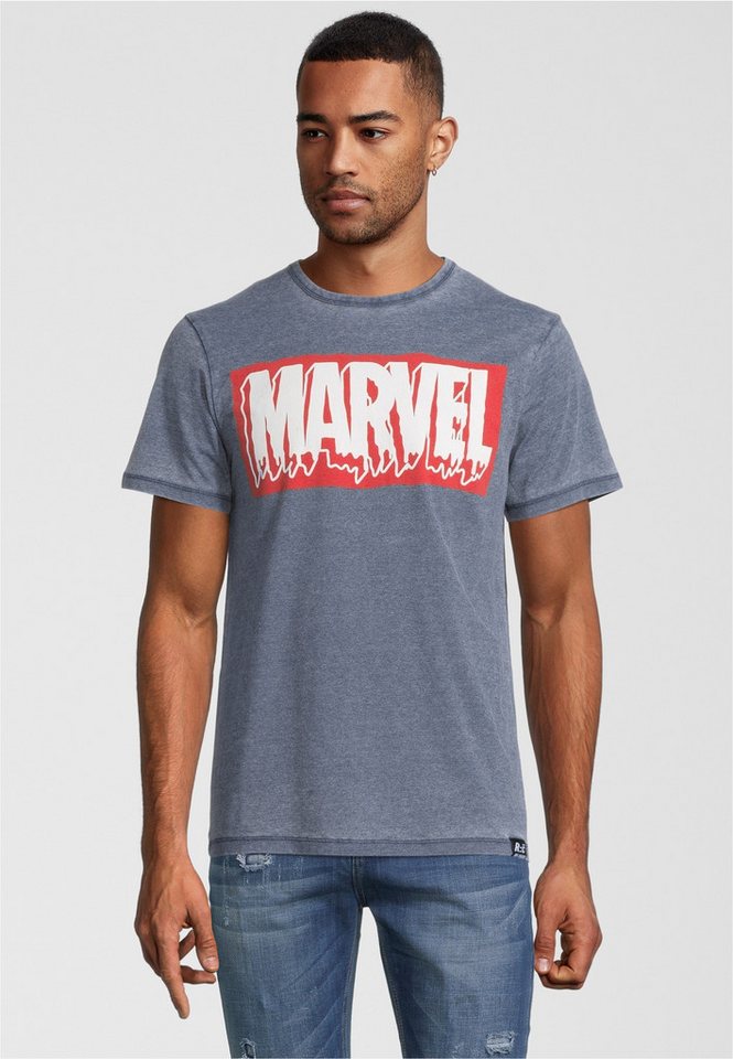 Recovered T-Shirt Marvel Slime Logo Vintage (1-tlg) mit Marvel Logoprint von Recovered
