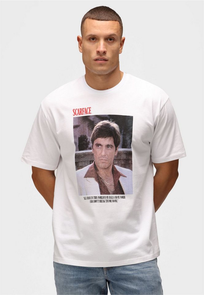 Recovered T-Shirt Scarface All I have in this world im zeitlosen Design von Recovered