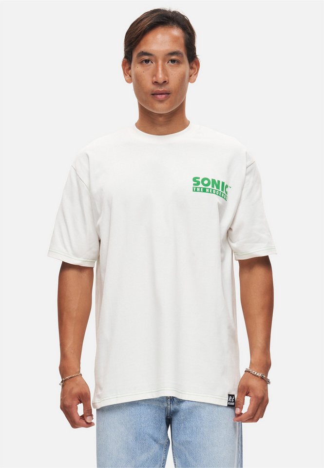 Recovered T-Shirt Sonic Japanese Text (1-tlg) mit angesagtem Print im Japanese-Stil von Recovered