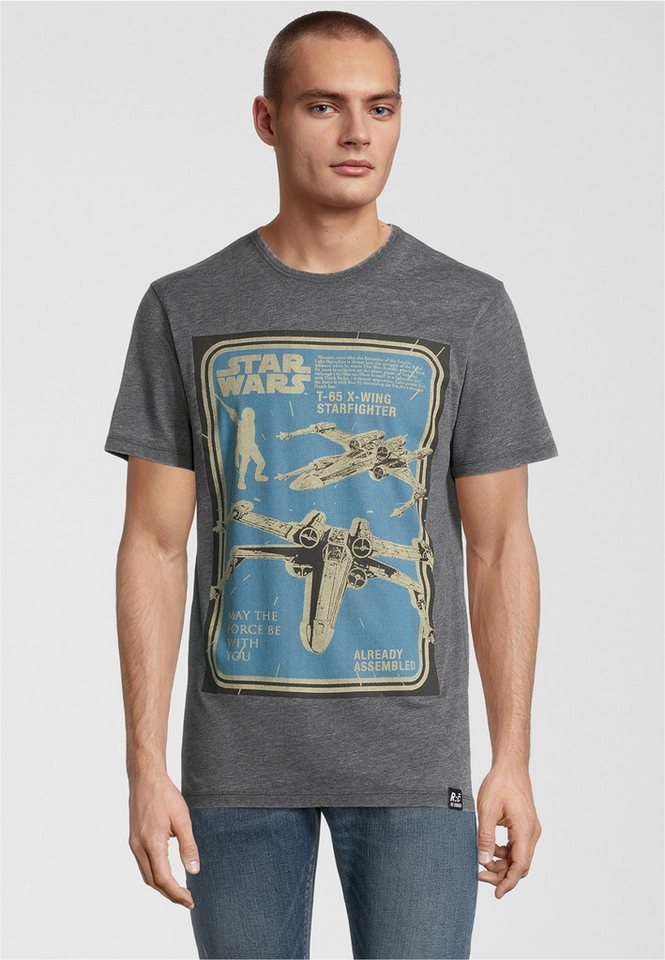 Recovered T-Shirt Star Wars X-Wing Assembled im zeitlosen Design von Recovered