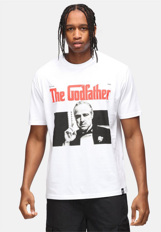 Recovered T-Shirt The Godfather Close Up Relaxed mit modischem Vito Corleone-Print von Recovered